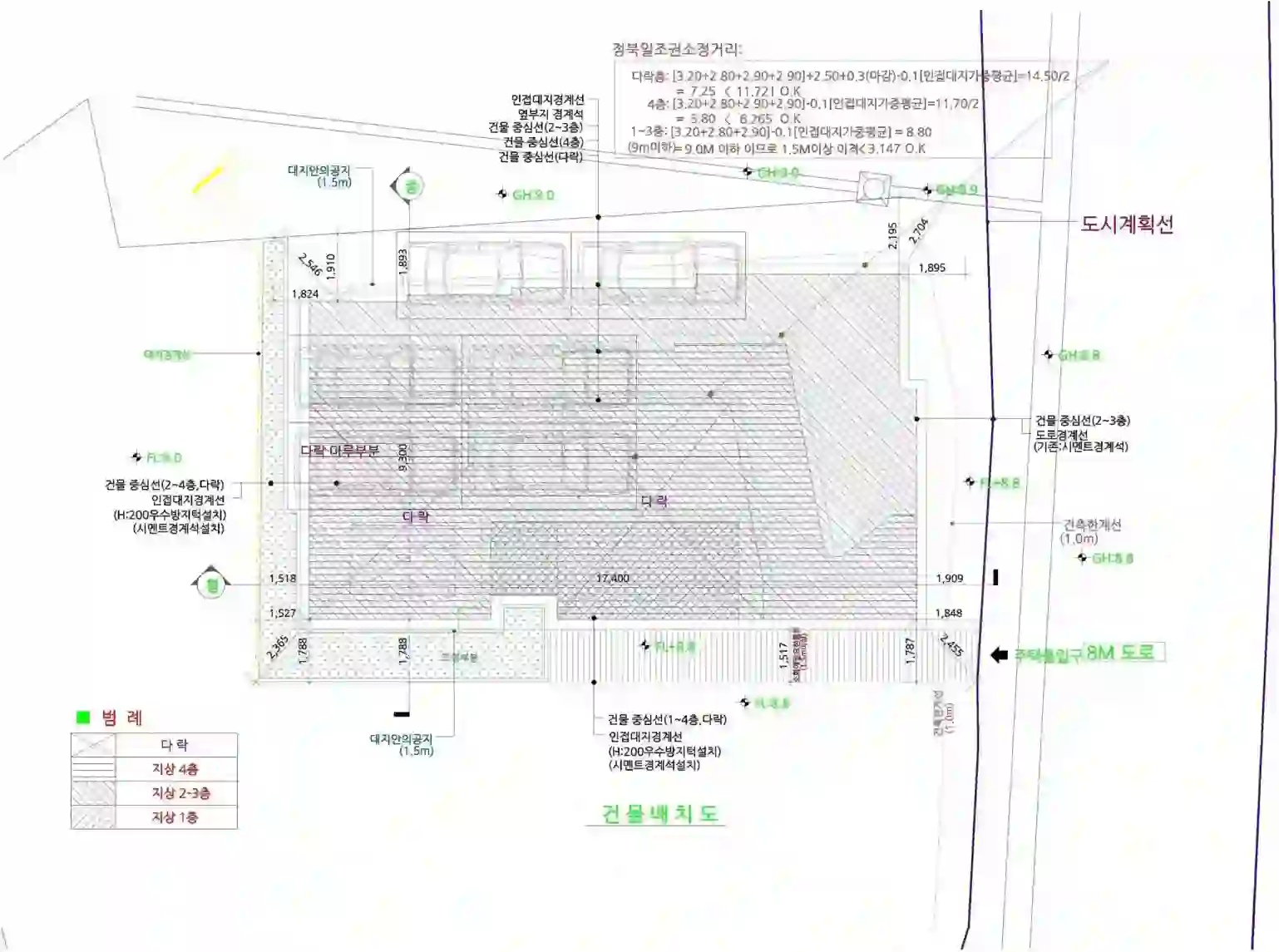 대장동 54-18 배치도 이미지